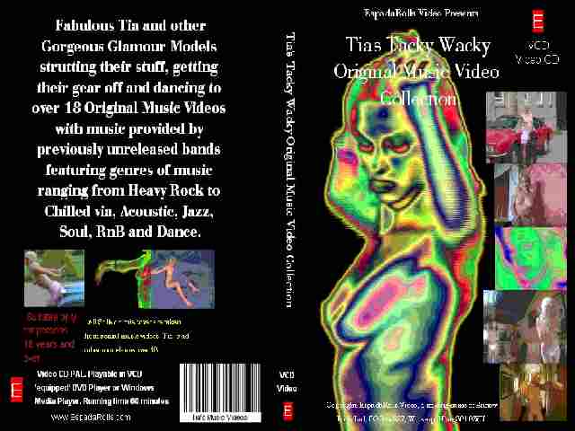 Model Tia Collection. Tacky Not Very Professional Music Videos on  DVD.  Buy Now at 10.00 including UK postage and packing. Please E mail to info@espadarolls.com for more information or to order.